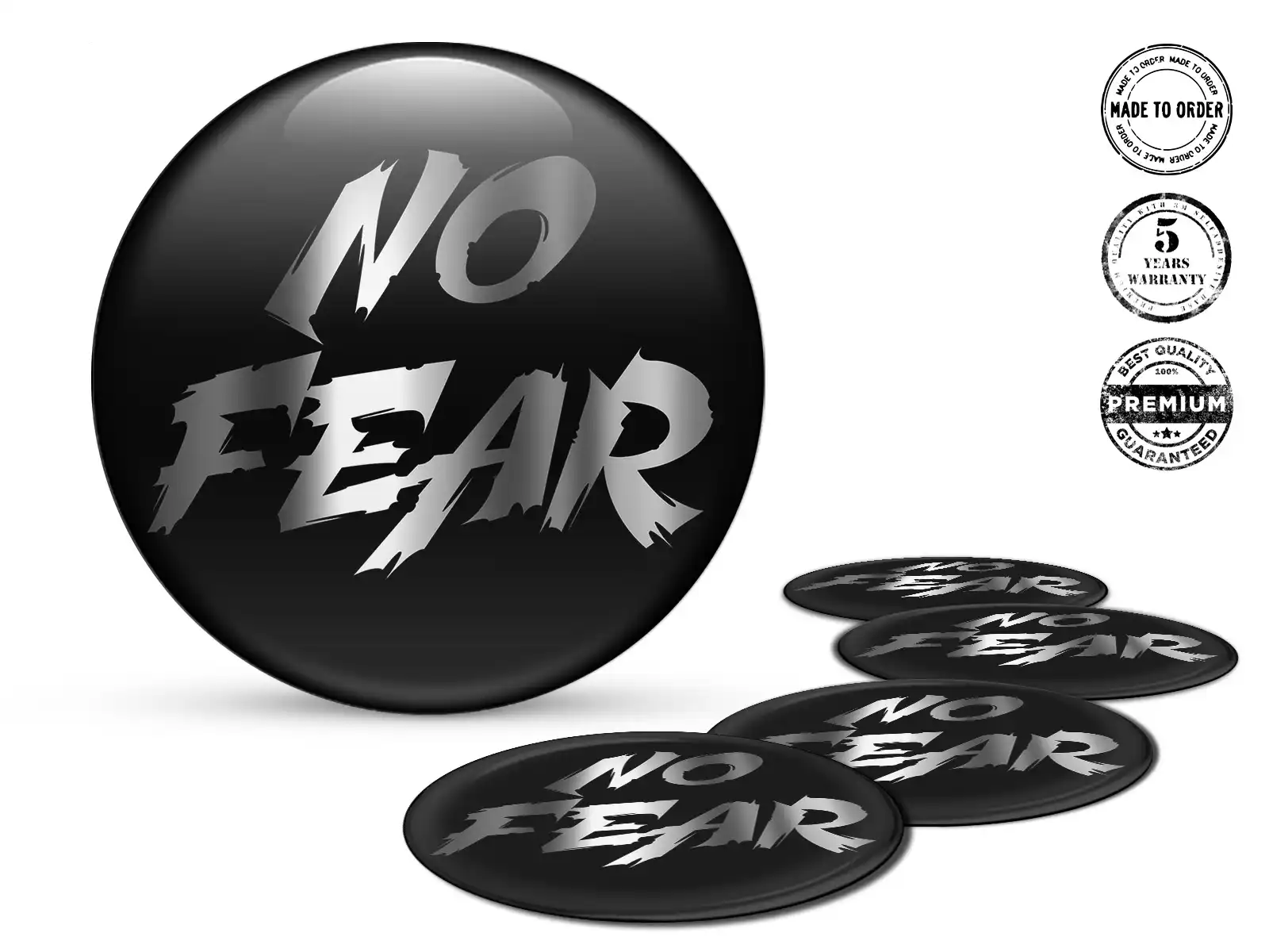 Dome Sticker Ausgabe Hochwertige Auto-Labels